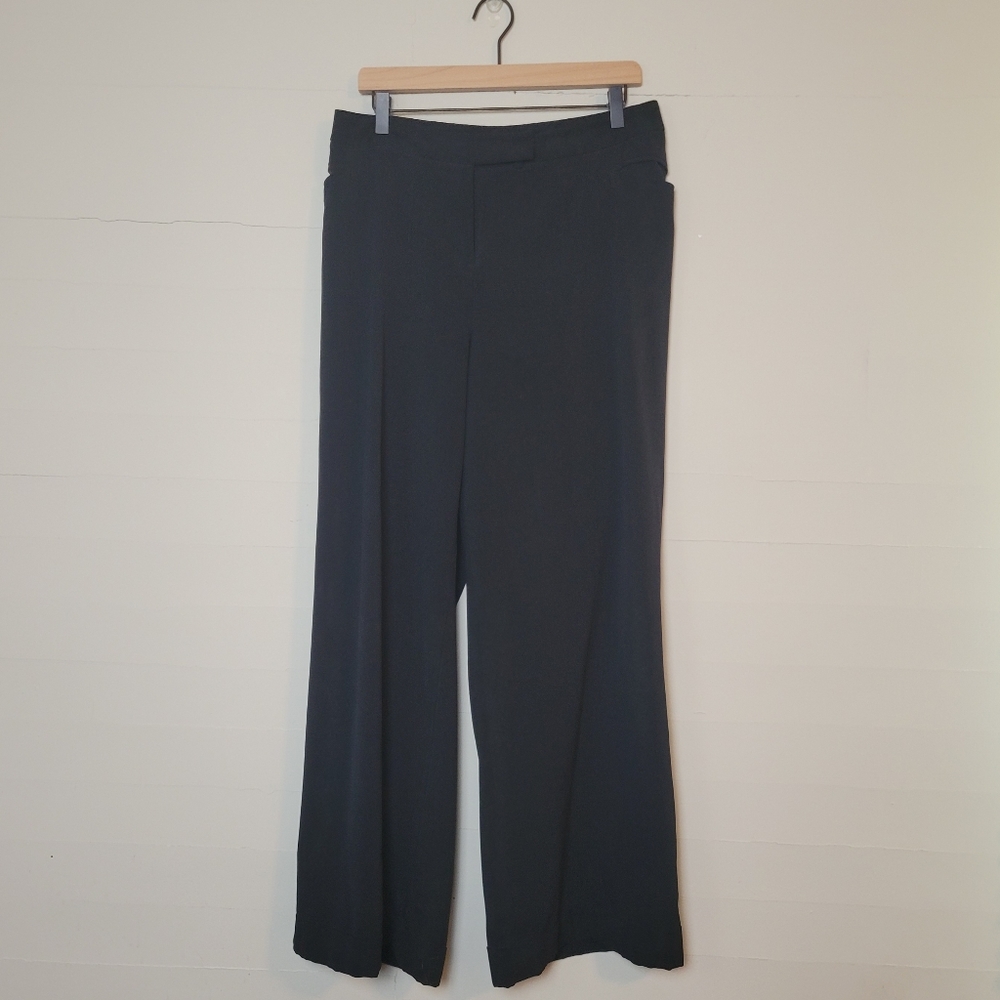 Lane Bryant | Black Wide-Leg Dress Pants